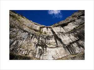 A dizzying view of Malham Cove
